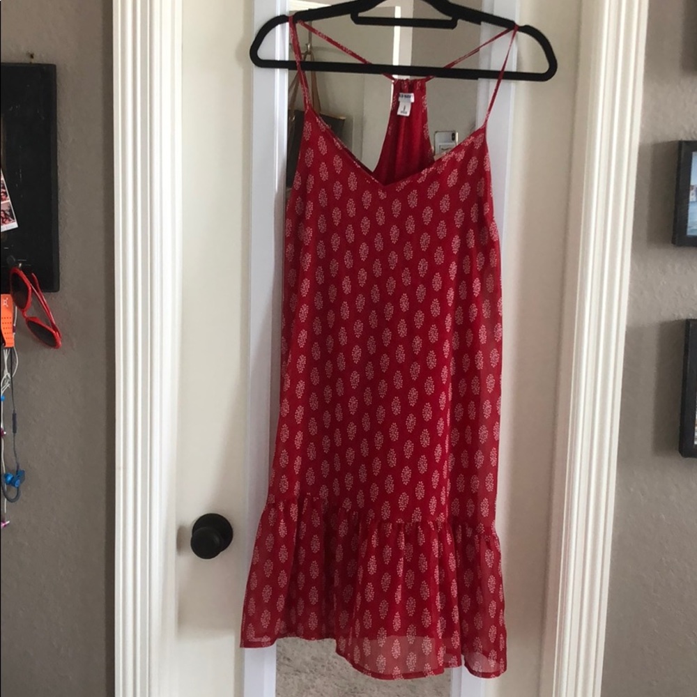 Red dress